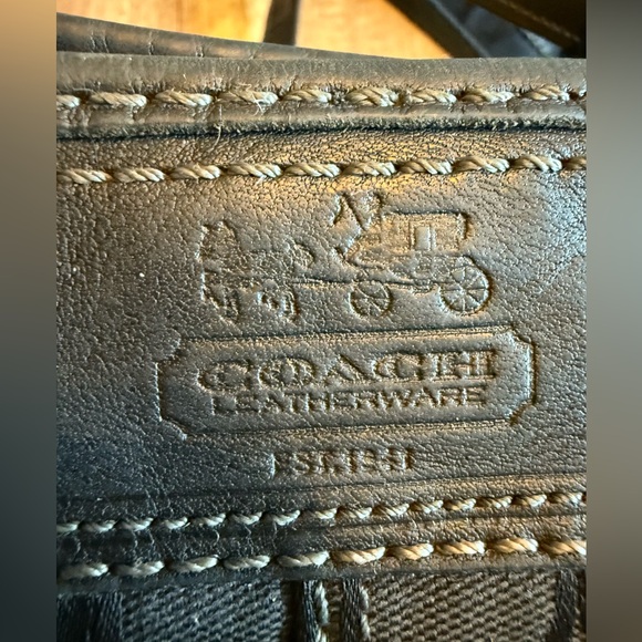 Coach Bleeker Duffle No 11437 Canvas Black - Picture 4 of 9